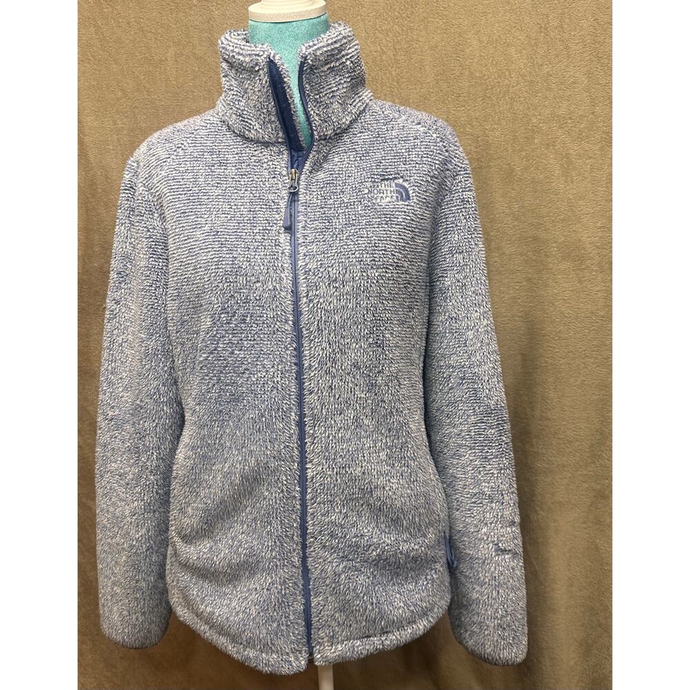 The North Face Blue High Pile Fleece Jacket Women’s Large - Picture 6 of 11